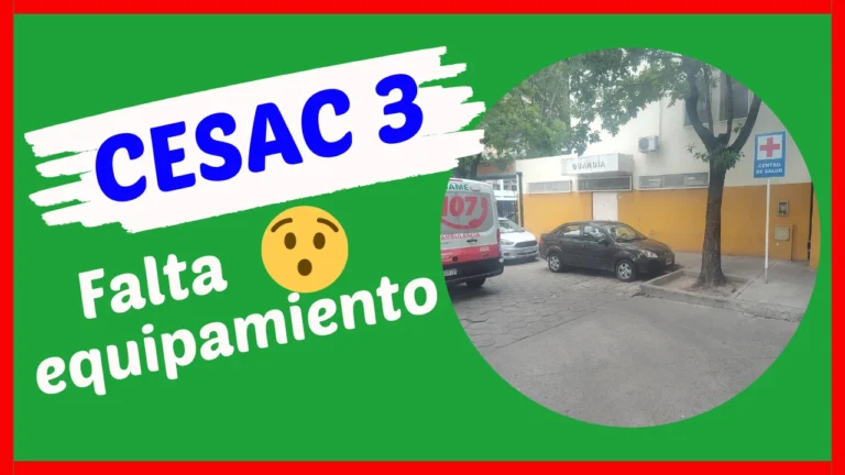 Guardia Cesac 3 falta equipamiento