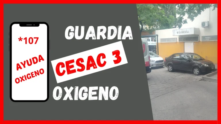 guardia cesac 3 sin oxigeno