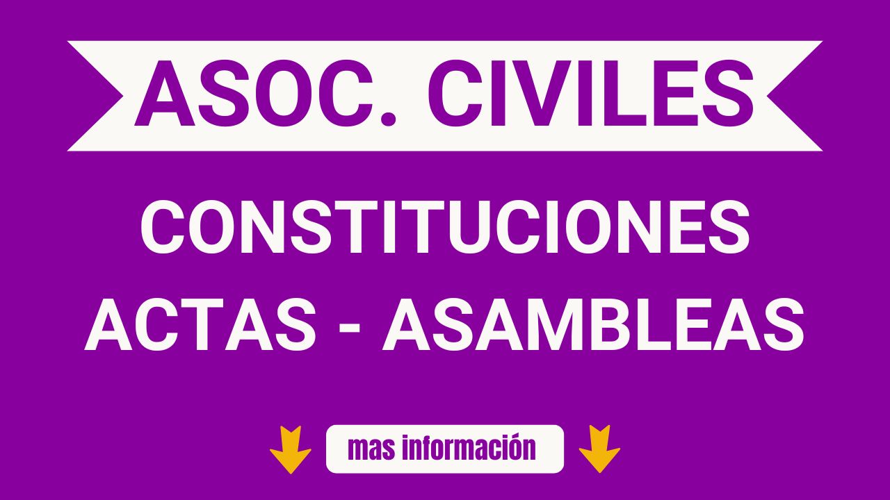 asociaciones civiles