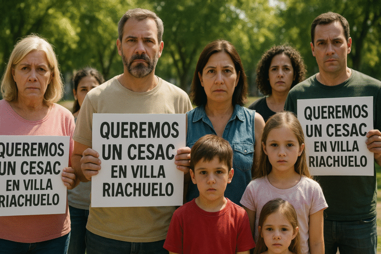 cesac villa riachuelo vecinos reclaman