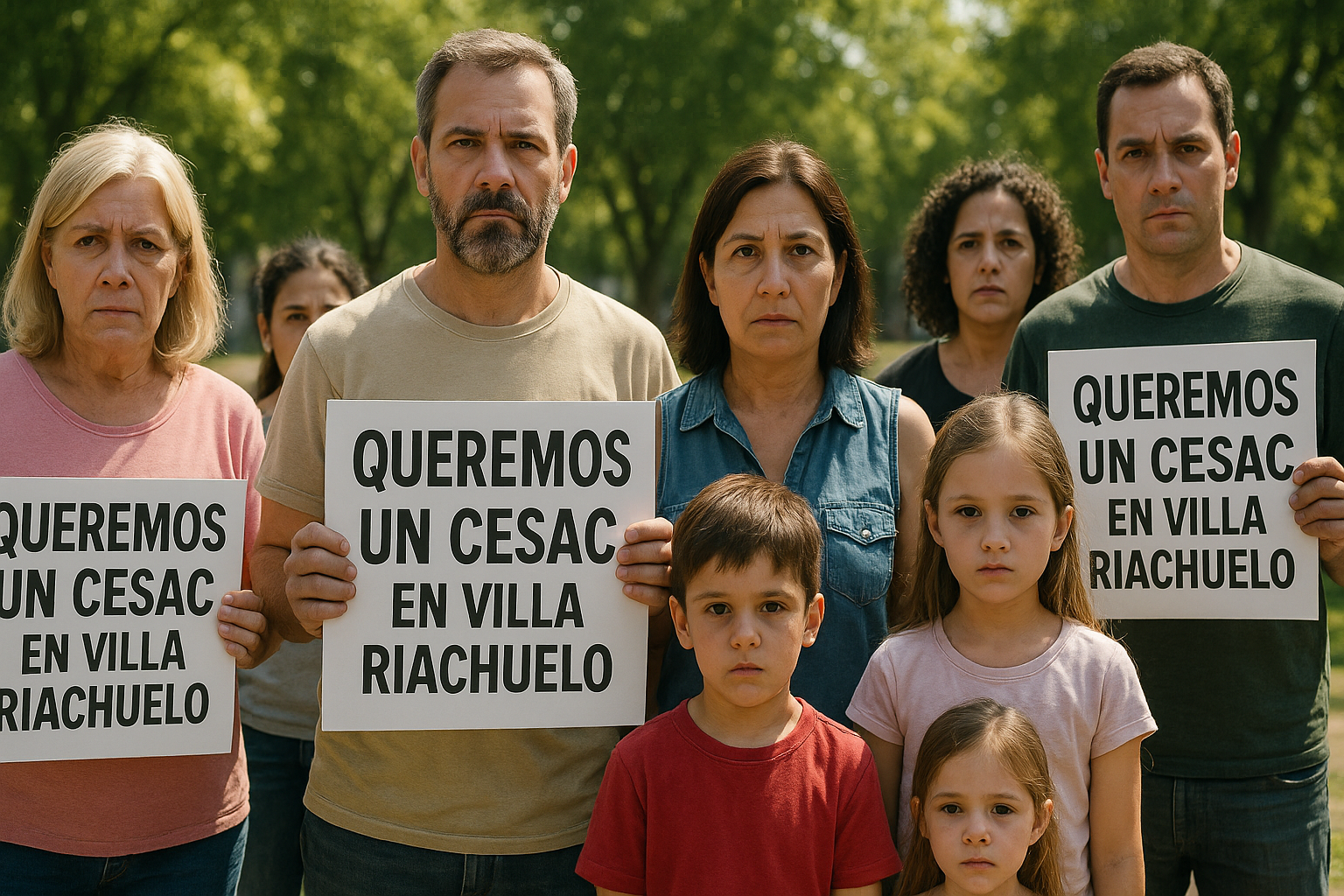 cesac villa riachuelo vecinos reclaman