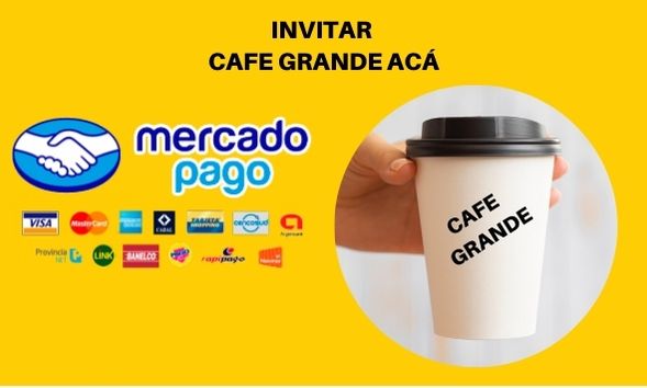 invitar un cafe grande