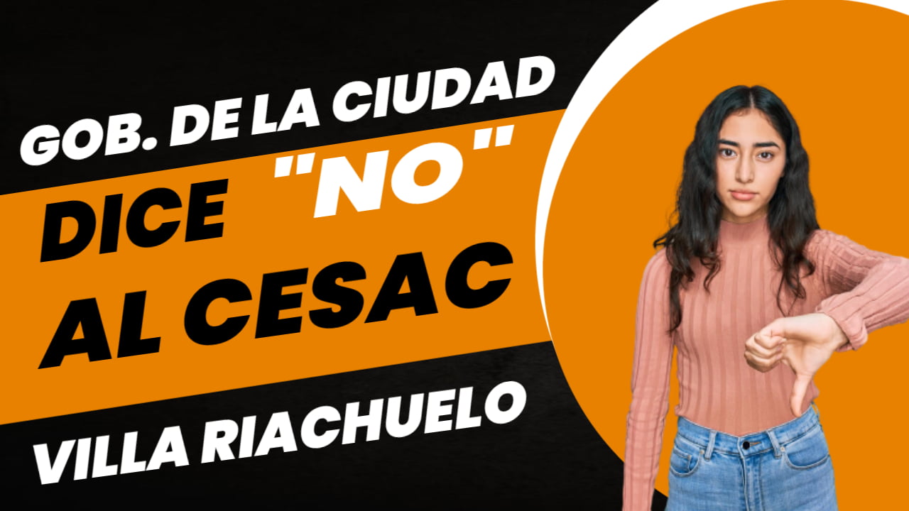 no habra cesac en villa riachuelo