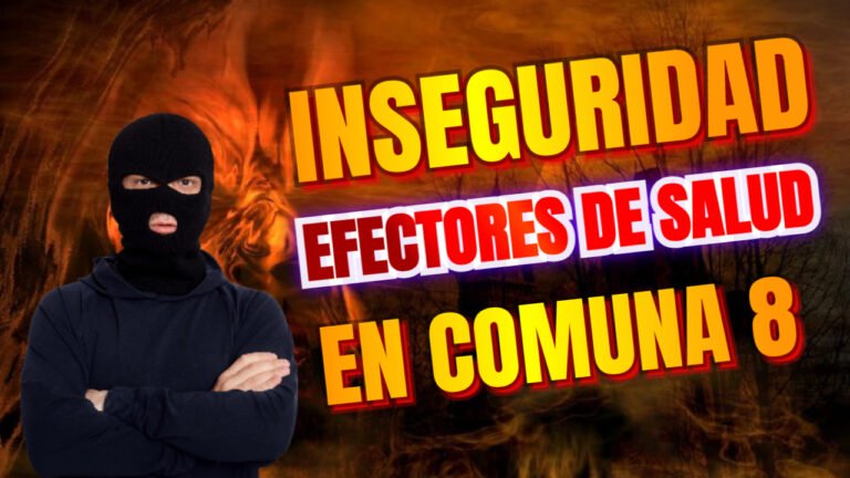 Inseguridad en los efectores de salud Comuna 8