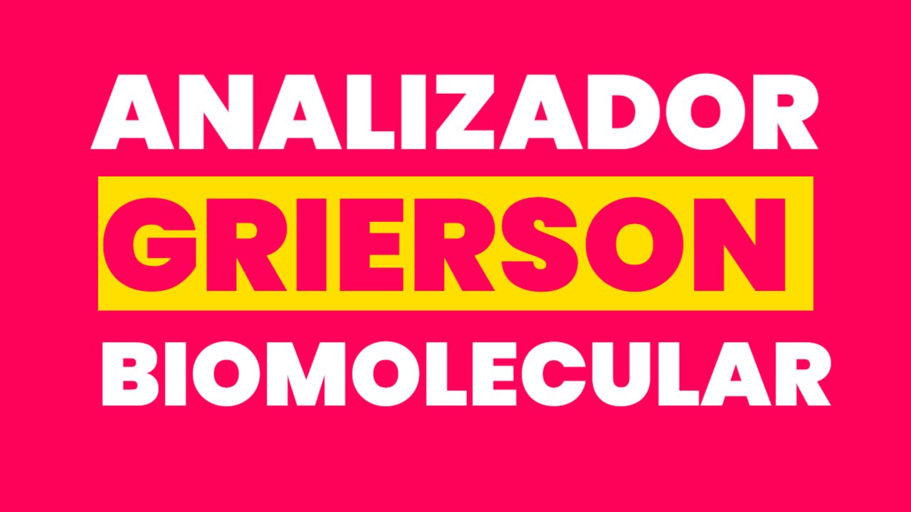 Grierson Analizador Biomolecular