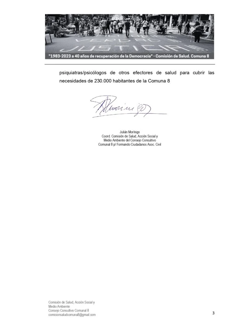 Cesac 24 Faltan Psiquiatras