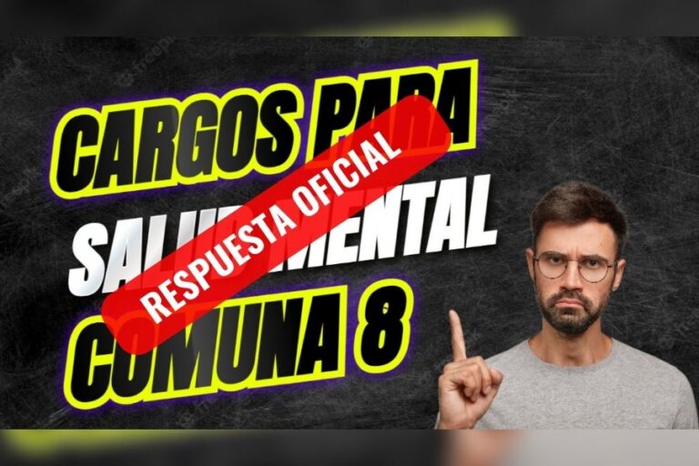 Respuesta a cargos de salud mental en la Comuna 8