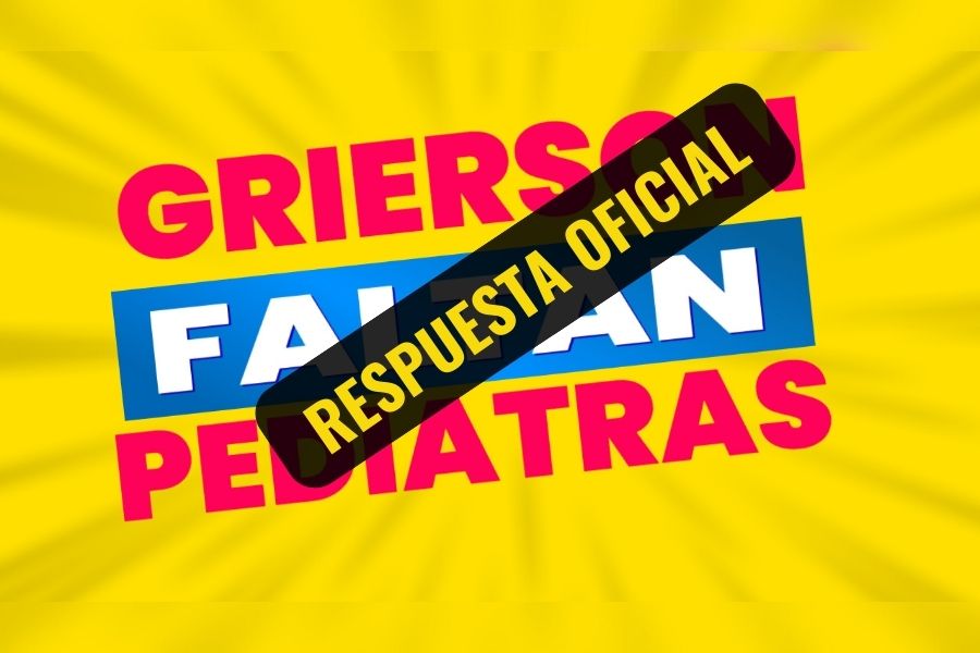 Respuesta Grierson falta de pediatras en Guardia